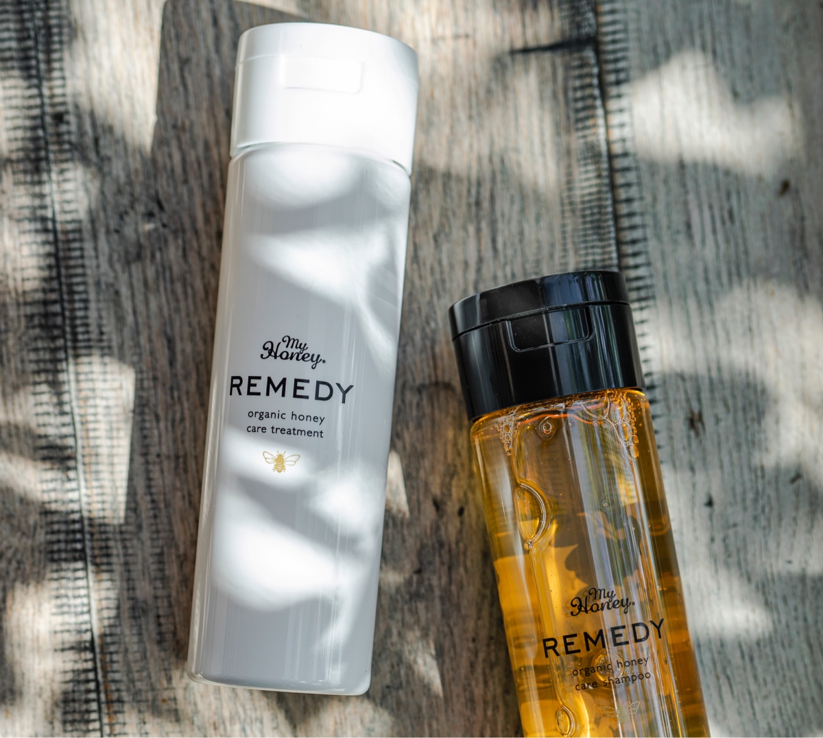 MY HONEY REMEDYシャンプー195ml&トリートメント195gセット