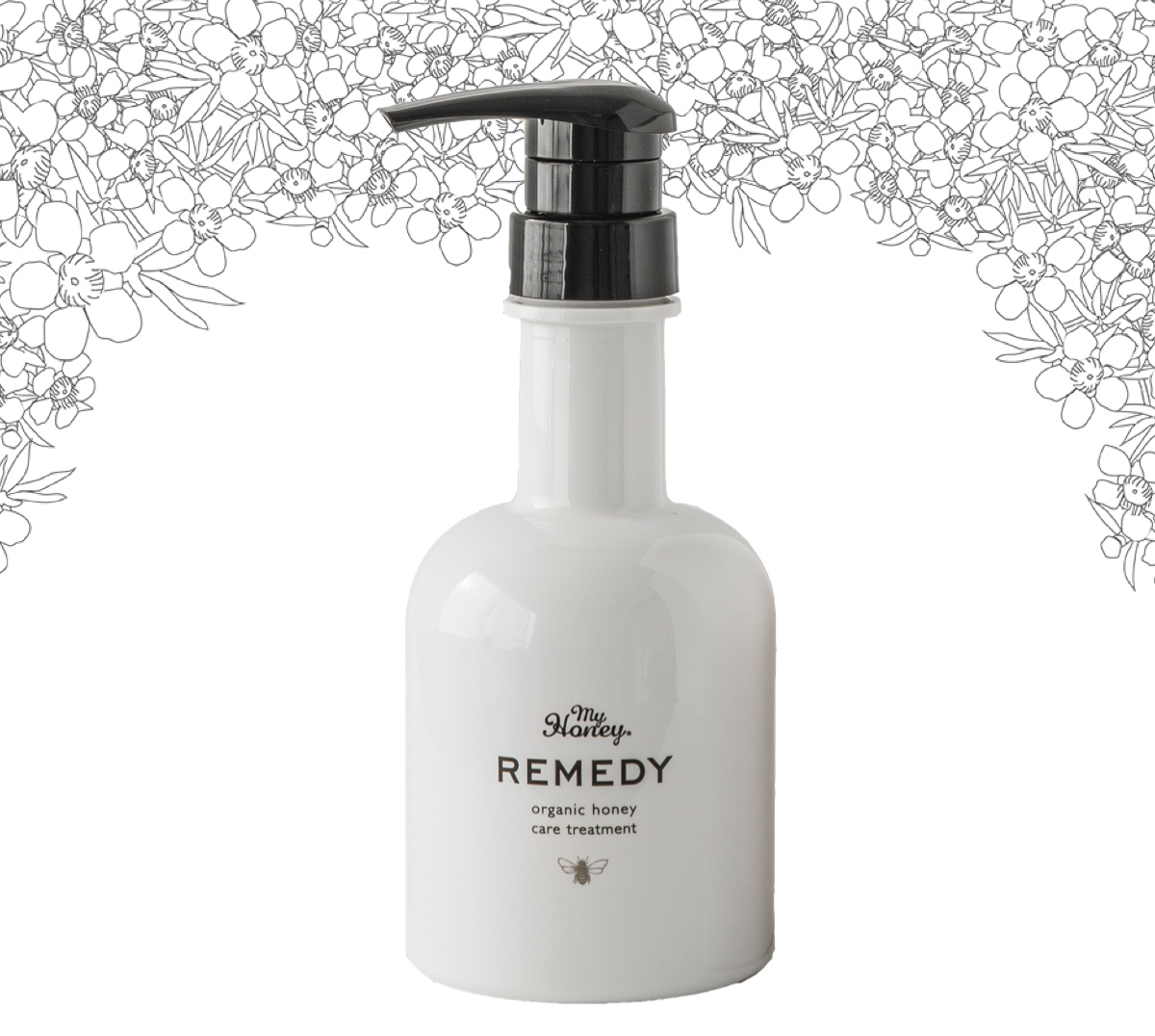 クリアランス廉価 MYHONEY REMEDYハニーケアトリートメント380g