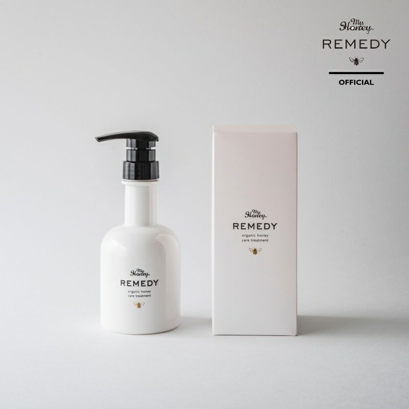 MYHONEY REMEDYレメディーハニーケアトリートメント380g/ ご自宅 